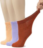 Women's Cotton Diabetic Ankle Socks