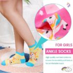 Kids Girls Socks/Ankle/Cartoon/Low Cut/1 Dozen - Image 5
