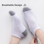 Classic White Low-Cut Socks - Image 2