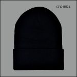 Unisex Acrylic Knit Long Beanie, Street Style, Multiple Colors,  (1 Dozen, 12 Pairs) - Image 3