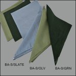 BANDANAS HANDKERCHIEF , Cotton, Solid Color , MULTI COLOR , (1 Dozen, 12 pieces) - Image 3