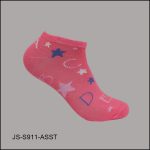 Women's Socks Spandex, Low Cut , multi Color, Letter and Star Pattern, ASST ,(1 Dozen, 12 Pairs) - Image 4