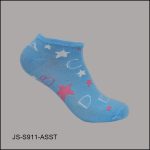 Women's Socks Spandex, Low Cut , multi Color, Letter and Star Pattern, ASST ,(1 Dozen, 12 Pairs) - Image 5