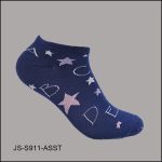 Women's Socks Spandex, Low Cut , multi Color, Letter and Star Pattern, ASST ,(1 Dozen, 12 Pairs) - Image 7