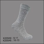 Men's Dress Socks, Crew, Assorted-6 Colors , (1 Dozen, 12 Pairs) - Image 5
