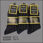 Men's Dress Socks, Crew, Assorted-6 Colors , (1 Dozen, 12 Pairs) - Image 8