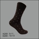 Men's Dress Socks, Crew, Assorted Color , (1 Dozen, 12 Pairs) - Image 5
