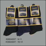 Men's Dress Socks, Crew, Nylon, Assorted Color , (1 Dozen, 12 Pairs) - Image 2