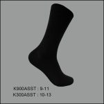 Men's Dress Socks, Crew, Nylon, Assorted Color , (1 Dozen, 12 Pairs) - Image 3