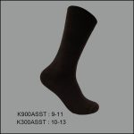Men's Dress Socks, Crew, Nylon, Assorted Color , (1 Dozen, 12 Pairs) - Image 4