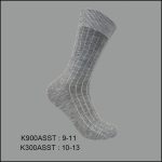 Men's Dress Socks, Crew, Nylon, Assorted Color , (1 Dozen, 12 Pairs) - Image 6