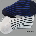 Men's Socks Spandex, Low Cut , Multi Color, Multi Color Stripe Pattern Bottom, ASST ,(1 Dozen, 12 Pairs) - Image 6