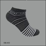 Men's Socks Spandex, Low Cut , Multi Color, White Stripes Pattern, ASST ,(1 Dozen, 12 Pairs) - Image 5