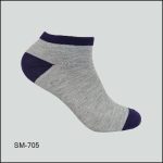Women's Socks Spandex, Low Cut , Grey Color, Multi Color H/t, ASST ,(1 Dozen, 12 Pairs) - Image 3
