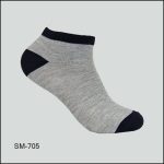 Women's Socks Spandex, Low Cut , Grey Color, Multi Color H/t, ASST ,(1 Dozen, 12 Pairs) - Image 4