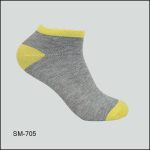 Women's Socks Spandex, Low Cut , Grey Color, Multi Color H/t, ASST ,(1 Dozen, 12 Pairs) - Image 7