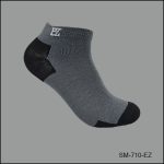 Unisex Comfortable Socks Spandex, Low Cut , Multi Color, Multi Color H/T, EZ Letter Pattern, ASST ,(1 Dozen, 12 Pairs) - Image 2