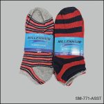 All Age, Stretch fit, Spandex Socks, Low Cut , Multi Color, Multi Pattern, ASST ,(1 Dozen, 12 Pairs) - Image 4