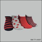 All Age, Stretch fit, Spandex Socks, Low Cut , Multi Color, Multi Pattern, ASST ,(1 Dozen, 12 Pairs) - Image 2