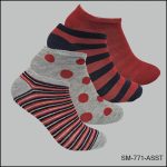 All Age, Stretch fit, Spandex Socks, Low Cut , Multi Color, Multi Pattern, ASST ,(1 Dozen, 12 Pairs) - Image 3
