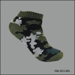 Comfortable Spandex Socks, Low Cut , Multi Color, Military Pattern, ASST ,(1 Dozen, 12 Pairs) - Image 4