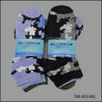 Comfortable Spandex Socks, Low Cut , Multi Color, Military Pattern, ASST ,(1 Dozen, 12 Pairs) - Image 6