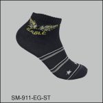 Men's Socks Spandex, Low Cut , Multi Color, Eagle/Stripe Pattern, ASST ,(1 Dozen, 12 Pairs) - Image 4