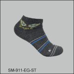 Men's Socks Spandex, Low Cut , Multi Color, Eagle/Stripe Pattern, ASST ,(1 Dozen, 12 Pairs) - Image 5