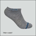 Women's Socks Spandex, Low Cut , Multi Color, USA/Stripe, ASST ,(1 Dozen, 12 Pairs) - Image 2