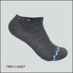 Women's Socks Spandex, Low Cut , Multi Color, USA/Stripe, ASST ,(1 Dozen, 12 Pairs) - Image 4