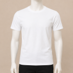 Men’s Basic Short Sleeve Crew Neck T-Shirt – White