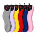 Women’s Cozy Fuzzy Socks – Asst. Solid Colors - Image 5